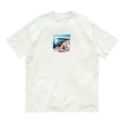 KSK SHOPのギリシャ・エーゲ海の素敵な風景 オーガニックコットンTシャツ