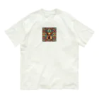 チワワ愛好家ショップのハロウィンの魔法で輝くチワワアート Organic Cotton T-Shirt