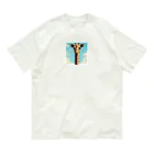 charachan25のピクセルきりん Organic Cotton T-Shirt