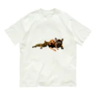 Ru.xxxのトイプードル＆フレンチブルドッグ＆ベンガル Organic Cotton T-Shirt