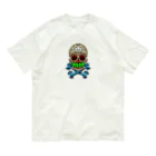 Hinakagoのメキシカンスカル オーガニックコットンTシャツ