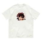 じろきちels-02cの節約三毛猫なっちゃん Organic Cotton T-Shirt