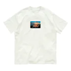 KSK SHOPの海と夕陽のコントラスト Organic Cotton T-Shirt