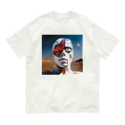 Colin.donutの砂漠の砂時計守: Desert Sandglass Guardian Organic Cotton T-Shirt