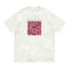 kazu_gのサクラ色の花園 オーガニックコットンTシャツ