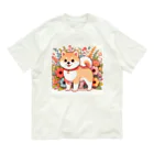 uyuyoshieの可愛い柴犬 Organic Cotton T-Shirt