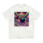 Anniversary TRIBEのあにとら【パグ】 Organic Cotton T-Shirt