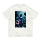 tomityomiのDeepSea オーガニックコットンTシャツ