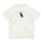 ageha(アゲハ)のくろねこ オーガニックコットンTシャツ