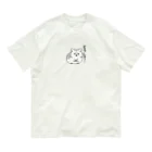 とまるグッズの理不尽はむすたー オーガニックコットンTシャツ