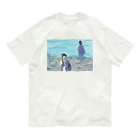 つぎのラピス島ペンギン オーガニックコットンTシャツ