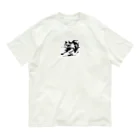 ROCKSWEBの走る猫 オーガニックコットンTシャツ