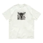 mofu mofu309のあーたネギ買ってきてって頼んだでしょ Organic Cotton T-Shirt