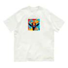 tomo0404の怒れるキリン Organic Cotton T-Shirt