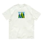 kinkin s SHOPのわらび オーガニックコットンTシャツ