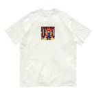 junji8000の元気もりもり Organic Cotton T-Shirt