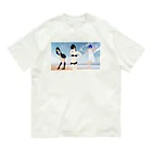 nanaozakaの三人娘のグッズ オーガニックコットンTシャツ