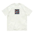 Satoshi27の "アメリカンスポーツの輝き" オーガニックコットンTシャツ