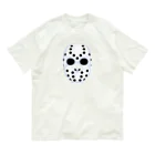 kimchinのホラーなホッケーマスク オーガニックコットンTシャツ