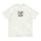 Yumenojitugen2023のラッテちゃん オーガニックコットンTシャツ