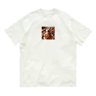 0416artの焼き芋美味しいわん！ Organic Cotton T-Shirt