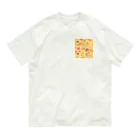 omochi_stampのおちばとどんぐり オーガニックコットンTシャツ