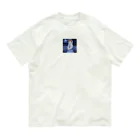 ZZRR12の月と共に輝く美女 Organic Cotton T-Shirt