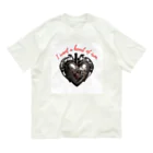 Love and peace to allの鉄の心臓が欲しい Organic Cotton T-Shirt