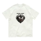 Love and peace to allの私は鉄の心臓を持っています Organic Cotton T-Shirt