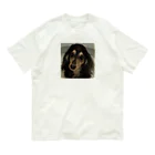 チャチャの可愛いワンコ Organic Cotton T-Shirt