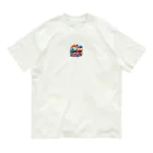 enjoy life shopのDREAMのロゴ入りイラストグッズ オーガニックコットンTシャツ