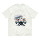 mahiroxの武道の達人 オーガニックコットンTシャツ