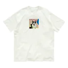 hatiwarenek-gomaのゴマの一言「選挙にいくにゃ」 Organic Cotton T-Shirt