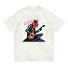 TAkUのカエル Organic Cotton T-Shirt