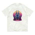 mahiroxのサグラダ・ファミリア オーガニックコットンTシャツ