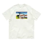 浮世絵屋の北斎「富嶽三十六景⑤　尾州不二見原」葛飾北斎の浮世絵 Organic Cotton T-Shirt