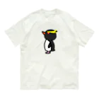 洗拓機のイワトビペンギン Organic Cotton T-Shirt