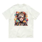 Jake-Hokkaido のJK-005 Pierrot girl Organic Cotton T-Shirt