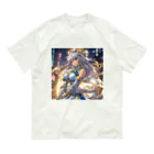 the blue seasonの水野美香 Organic Cotton T-Shirt