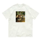 名画館のドガ「バレエ教室」　エドガー・ドガの絵画（ダンス教室）【名画】踊り子シリーズ Organic Cotton T-Shirt