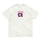 木馬の太っちょパンダ Organic Cotton T-Shirt