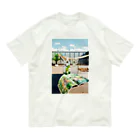 hir00のルーフトップの風景 オーガニックコットンTシャツ