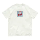 RinkAのかわいいサンタさん オーガニックコットンTシャツ