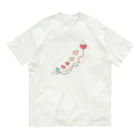 終わらない夢🌈の軽やかに舞うハート🩷 Organic Cotton T-Shirt