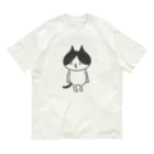 shoのハチワレキャット オーガニックコットンTシャツ