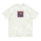 yt shopのサイケな自然イラストグッズ Organic Cotton T-Shirt