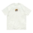 抹茶ラテの普通の猫 Organic Cotton T-Shirt