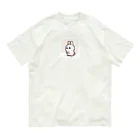 pekikoのうさぎの梅 オーガニックコットンTシャツ