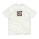 D-JOYのcolorful "sakana" オーガニックコットンTシャツ