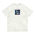 usinikuの宇宙に浮かぶ惑星 Organic Cotton T-Shirt